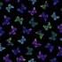 Timeless Treasures FLORA CM4104 BLACK 100% Cotton Fabric – Evening Glow Metallic Butterfly | Quilting, Dressmaking & Craft Fabric (TT Evening Glow 4)