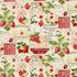 Timeless Treasures Strawberries Market Fruit Collage Beige (TT Berry Sweet 1)