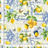 Timeless Treasures FRUIT CD3441 Cream Lemon Orchard Collage 100% Cotton Fabric | Quilting, Dressmaking & Craft Fabric (TT Limoncello 2)