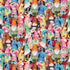 Timeless Treasures Packed Sewing Gnomes Multi-Coloured Remnant (36cm x 112cm TT Sew Many Gnomes 1)
