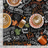 Timeless Treasures Coffee Hot Drink Pumpkin Autumn Coffee Beans Black (TT Pumpkin Spice)