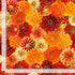 Timeless Treasures HARVEST CM4133 MUMS Chrysanthemum Mix Floral 100% Metallic Cotton Fabric | Quilting, Dressmaking & Craft Fabric (TT Give Thanks 1)
