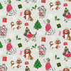 Timeless Treasures HOLIDAY CD4073 GREY Christmas Novelty Dogs 100% Cotton Fabric | Quilting, Dressmaking & Craft Fabric (TT Christmas Cheer 1)