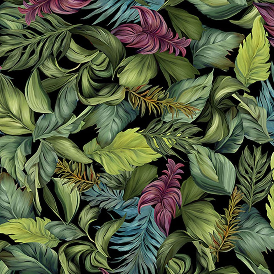 Hoffman Island Bouquet Green Olive Tropical Foliage (Hoff Island Bouquet 1)