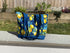 Timeless Treasures Yellow Lemon Bouquet Fruit Flowers Floral Navy (TT Limoncello 1)