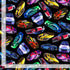 Timeless Treasures MICHAEL CD4012 Black Thrill Seeker Racing Sports Car 100% Cotton Fabric | Quilting, Dressmaking & Craft Fabric (TT Thrill Seeker 1)
