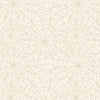 P & B Textiles MMAS 6263 E Midnight Masquerade Ecru Spiderweb Halloween Quilting 100% Cotton Fabric for Sewing & Crafts (PB Midnight Masquerade 3)