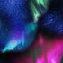 Timeless Treasures Aurora Sky Northern Lights Nature Multi-Coloured Remnant (40cm x 112cm TT Aurora Sky)