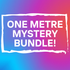 Mixed ONE METRE PIECES 100% Cotton Bundle - 4 Metres Worth (One Metre Bundle 4m)