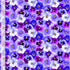 Timeless Treasures Small Packed Pansy Floral Flowers Nature Blue Purple (TT Pansy Perfection 3)