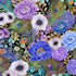 Timeless Treasures Peacock Feathers & Florals Multi-Coloured (TT Flourish 2)