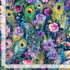 Timeless Treasures PLUME-CD3961 Navy Peacock Peek-A-Boo Floral Quilting Cotton Fabric (TT Wild Beauty 1)