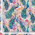 Timeless Treasures PLUME-CD3962 Multi Peacocks on Floral Quilting Cotton Remnant (58cm x 112cm TT Wild Beauty 2)