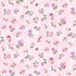 Timeless Treasures Tossed Small Roses Floral Flowers Pink (TT Bellerose 5)