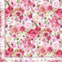 Timeless Treasures Packed Rose Bouquet Flowers Floral Cream (TT Bellerose 6)