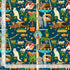 Timeless Treasures ROSIE CD4127 NAVY 100% Cotton Cat Fabric Remnant (44cm x 112cm TT Feline Fanatic 1)