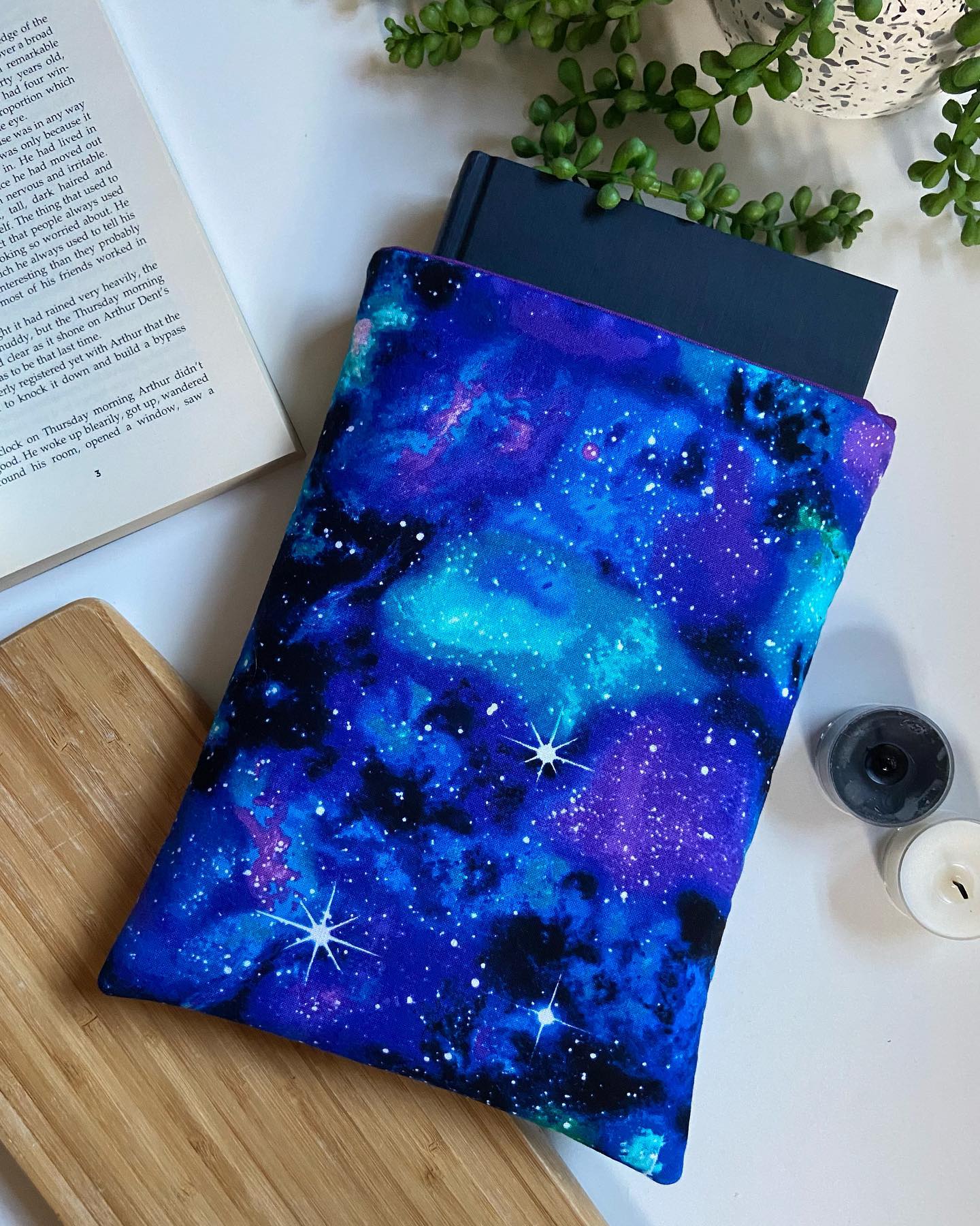 Timeless Treasures Blue Space Diamond Galaxy Universe Hobbies Blue (TT Diamond Galaxy)