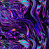 Timeless Treasures Funky Swirl Pattern Abstract Marbling Purple Remnant (42cm x 112cm Spaced Out 1)