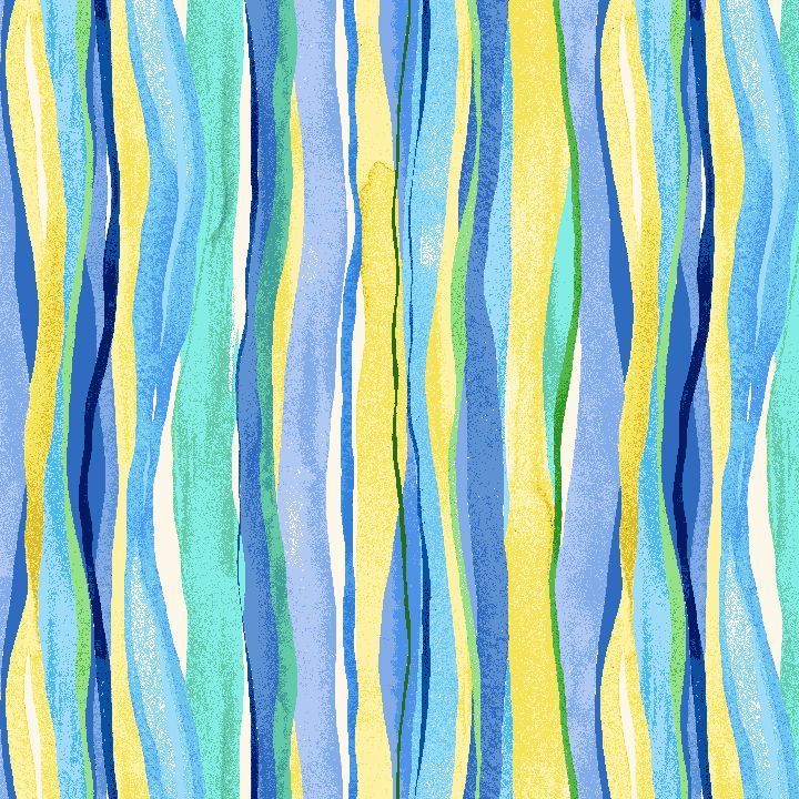 Timeless Treasures STRIPE CD4171 MULTI Watercolour Wavy Stripe Pattern 100% Cotton Fabric | Quilting, Dressmaking & Craft Fabric (TT Poppy Serenade 2)