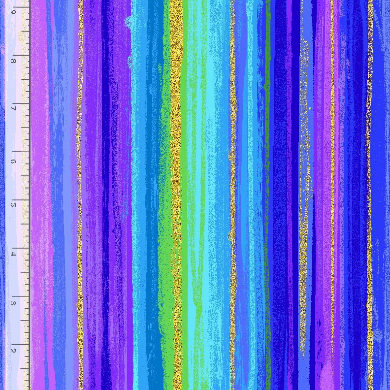 Timeless Treasures STRIPE CM4111 MULTI – Evening Glow 100% Cotton Fabric – Stripe Metallic Fabric | Quilting, Dressmaking & Craft Fabric (TT Evening Glow 10)