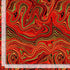 Timeless Treasures Metallic Swirly Marble Pattern Red (TT Winter Rose 14)