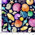 Michael Miller DDC12613-NAVY-D Pearls & Seashells 100% Cotton Fabric for Sewing & Crafts (MM Divine Oceania 6)
