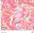 Michael Miller DDC12608-PINK-D Rolling Waves Pink Pattern 100% Cotton Fabric for Sewing & Crafts (MM Divine Oceania 2)