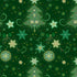 P & B Textiles TTRE 6304 DG Turnowsky Treasures Festive Holiday Trees & Stars Green Christmas Quilting 100% Cotton Fabric for Sewing & Crafts (PB Turnowsky Treasures 1)