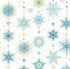 P & B Textiles TTRE 6305 WB Turnowsky Treasures Festive Holiday Twinkle Stars White Christmas Quilting 100% Cotton Fabric for Sewing & Crafts (PB Turnowsky Treasures 3)
