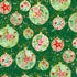 P & B Textiles TTRE 6309 G Turnowsky Treasures Festive Holiday Baubles Decorations Green Christmas Quilting 100% Cotton Fabric for Sewing & Crafts (PB Turnowsky Treasures 5)
