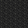 Timeless Treasures Halloween Skull Damask Pattern Spooky Black (TT Pick Your Poison 6)