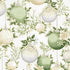 Hoffman Y7822 134G PARCHMENTGOLD Holiday Wish Cream Baubles Berries & Poinsettia Festive Christmas Silver Metallic 100% Quilting Cotton for Sewing & Crafts (Hoff Christmas Wish 1)