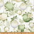Hoffman Y7822 134G PARCHMENTGOLD Holiday Wish Cream Baubles Berries & Poinsettia Festive Christmas Silver Metallic 100% Quilting Cotton for Sewing & Crafts (Hoff Christmas Wish 1)