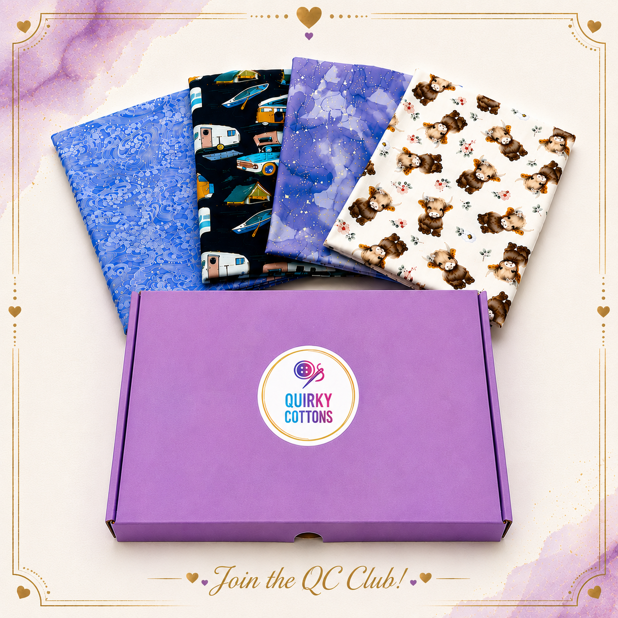 The Quirky Cottons Club – HALF METRE BRONZE Edition