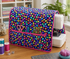 Nutex 81930 Colour 5 Princess Dreams Multicoloured Hearts Navy 100% Cotton Fabric (Nutex Princess Dreams 2)