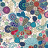 Michael Miller CM12661-CREM-D Garden Grace Cream 100% Metallic Cotton Fabric for Sewing & Crafts (MM Kamakura Sisters 1)