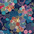 Michael Miller CM12661-NAVY-D Garden Grace Navy 100% Metallic Cotton Fabric for Sewing & Crafts (MM Kamakura Sisters 2)