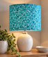 Michael Miller DCX12985 LUNA D Spirit Of The Coast Teal Bubble Pattern 100% Cotton Remnant (50cm x 110cm MM Wilderness In Motion 1)