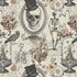 Michael Miller DCX12275-CREM-D Nevermore Evermore Halloween Cream 100% Cotton Fabric for Sewing & Crafts (MM Boo-tiful1 )