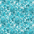 Michael Miller DCX12985 LUNA D Spirit Of The Coast Teal Bubble Pattern 100% Cotton Remnant (50cm x 110cm MM Wilderness In Motion 1)