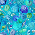 Michael Miller DDC12613-TURQ-D Pearls & Seashells 100% Cotton Fabric for Sewing & Crafts (MM Divine Oceania 7)