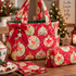 P & B Textiles TTRE 6309 R Turnowsky Treasures Festive Holiday Baubles Decorations Red Christmas Quilting 100% Cotton Fabric for Sewing & Crafts (PB Turnowsky Treasures 6)