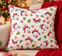 Nutex 81350 Colour 3 Little Santa Father Christmas Novelty White Festive Christmas 100% Cotton Fabric For Sewing & Crafts (Nutex Little Santa 3)