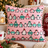 Dear Stella STELLA D3205 AURORA Born To Chill Novelty Penguins Christmas Festive Pink 100% Cotton Fabric for Sewing & Crafts (DS Born To Chill 1)