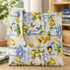 Timeless Treasures FRUIT CD3441 Cream Lemon Orchard Collage 100% Cotton Fabric | Quilting, Dressmaking & Craft Fabric (TT Limoncello 2)