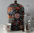 Timeless Treasures Coffee Hot Drink Pumpkin Autumn Coffee Beans Black Remnant (44cm x 112cm TT Pumpkin Spice)