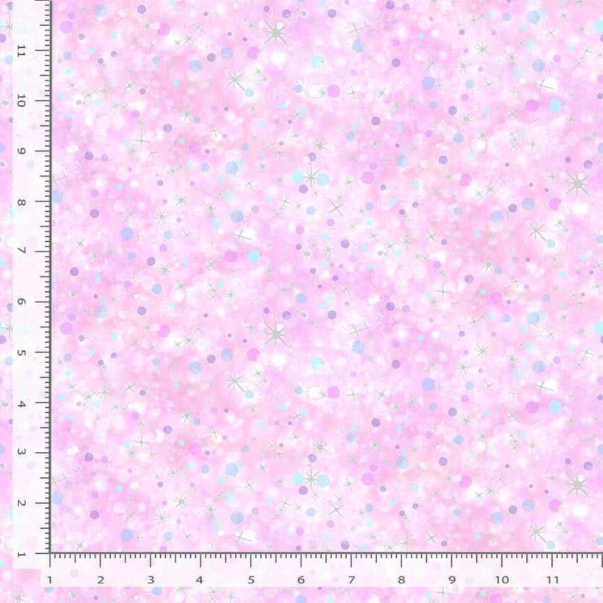 Timeless Treasures Fabrics Fairy Dust Glitter Dots Stars