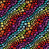 Crafty By Chatham Glyn CC273 MULTI STARS 100% Cotton Digital Extra Wide Fabric Remnant (66cm x 140cm CC Multi Stars)