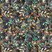 Crafty By Chatham Glyn CC301 BATIK TRAIL 01 100% Cotton Digital Extra Wide Fabric Remnant (46cm x 140cm CC Batik Trail 1)