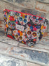 Timeless Treasures Packed Skeleton Floral Cats Spooky Halloween Animal Black (TT Day Of The Dead 2)